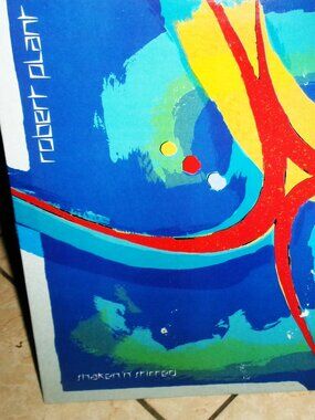 robert plant shaken n stirred 1985 lp - led zeppelin hard rock black dog coda